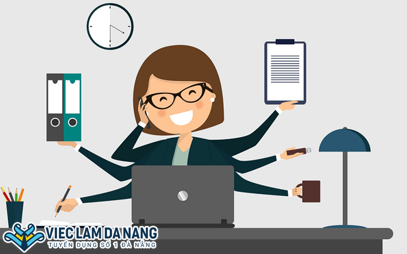 Admin văn phòng thực hiện nhiệm vụ quản lý văn phòng cũng như quản lý hành chính doanh nghiệp